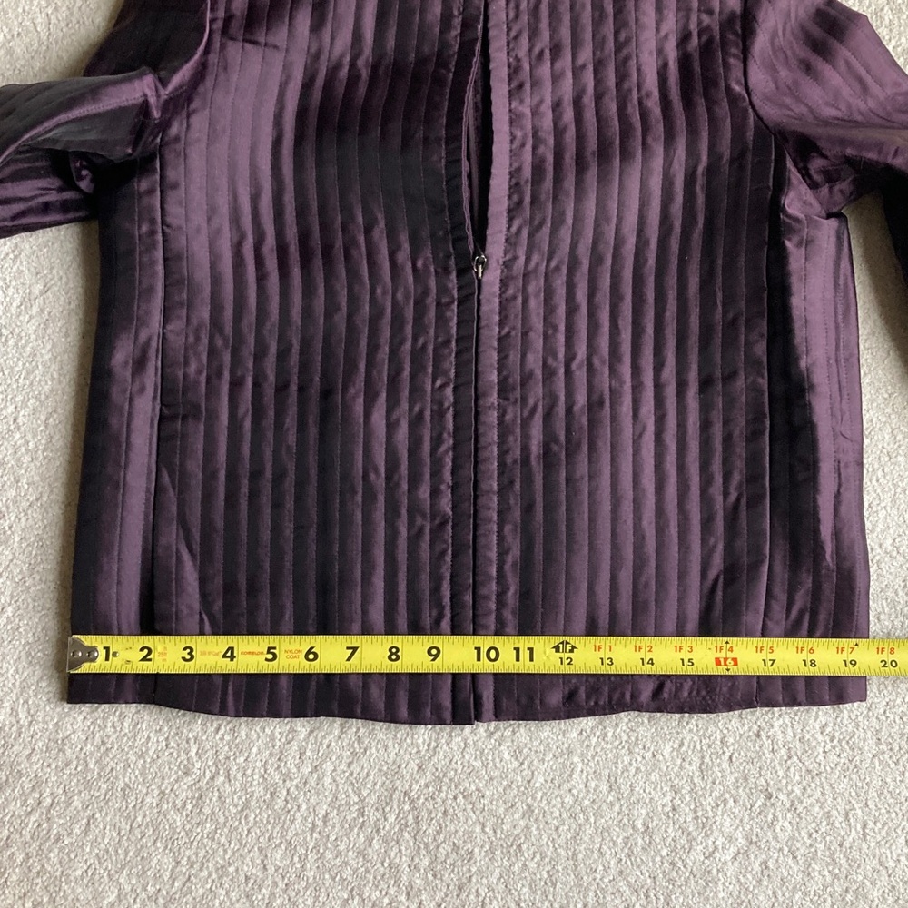 Max Mara polyester blend zip jacket (flawed) - image 10